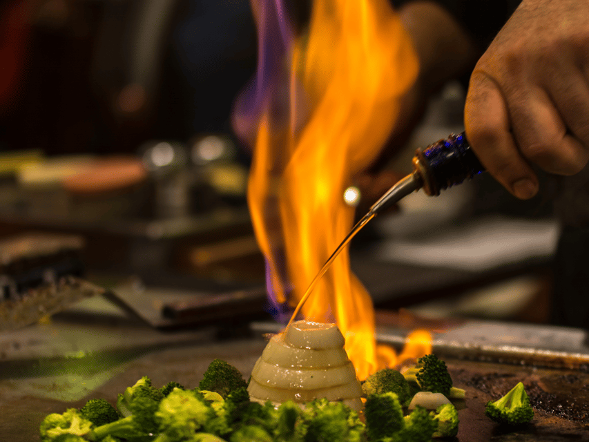 Reykjavík: 7-Course Teppanyaki Tasting Menu with Fire Show - The fire show is close-up, not background decoration