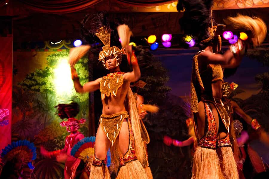 Rio: Ginga Tropical Folkloric Show & Optional Dinner - The evening begins with Brazilian barbecue