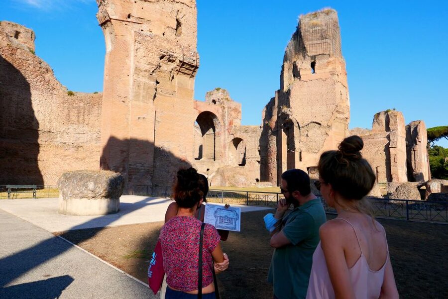 Rome: Caracalla Baths & Circus Maximus — Private or Shared - How the guides shape the experience