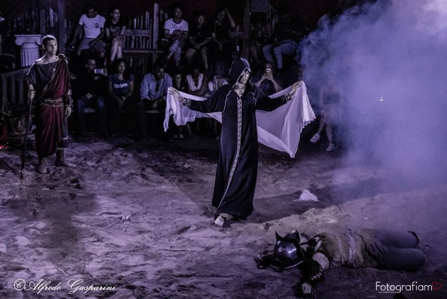 Rome: Gladiator Show and Museum Tickets - Roman snacks, wine, and the armory