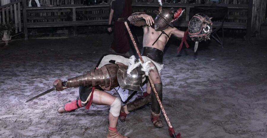 Rome: Gladiator Show and Museum Tickets - 20:45 arrival and the small legionary museum