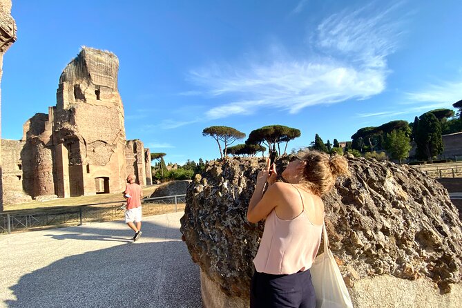 Rome: Small-Group Tour of Caracalla Baths and Circus Maximus - Entering the Caracalla Baths with an archaeologist
