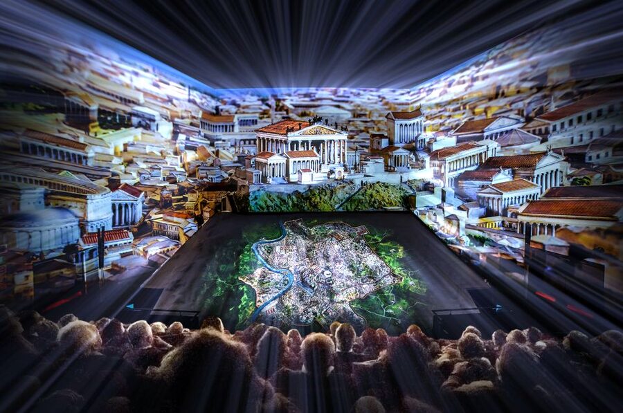 Rome: Welcome To Rome Immersive Multimedia Show - Four interactive models worth taking your time with