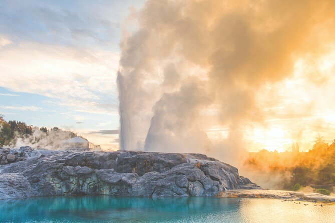 Rotorua Highlights Tour inc. Te Puia Tour, Lunch & Cultural Show - Tirau and the changing scenery