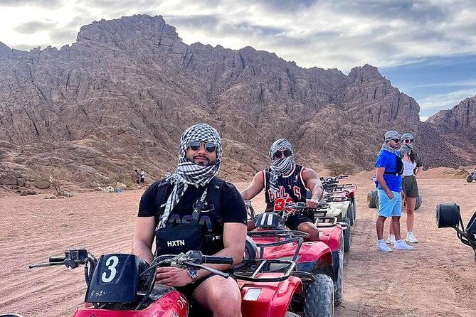 Safari 5 in 1 Quads, Camels, Show, Dinner & Star Gazing in Sharm El Sheikh - Quad biking on tracks, not sand dunes