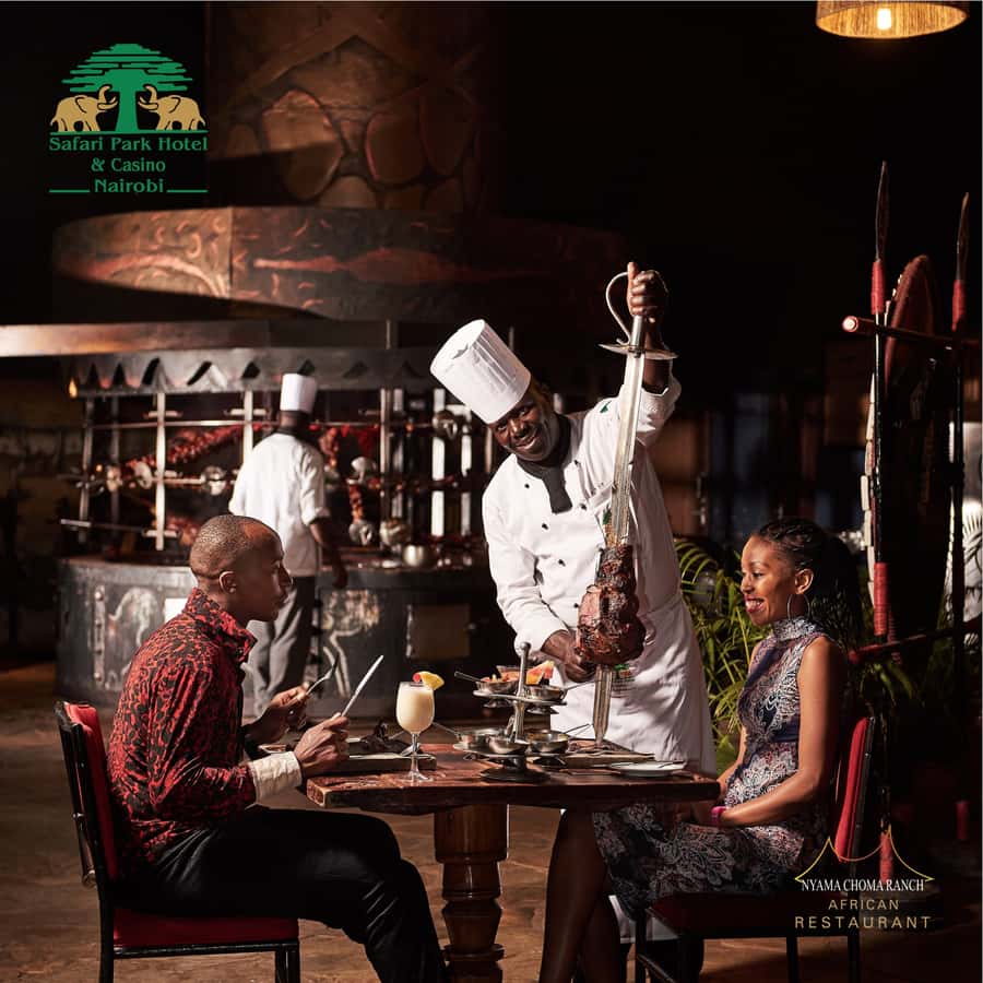 Safari Park Hotel Show & Dinner Experience In Nairobi Tour - A late-night show at Nyama Choma Ranch
