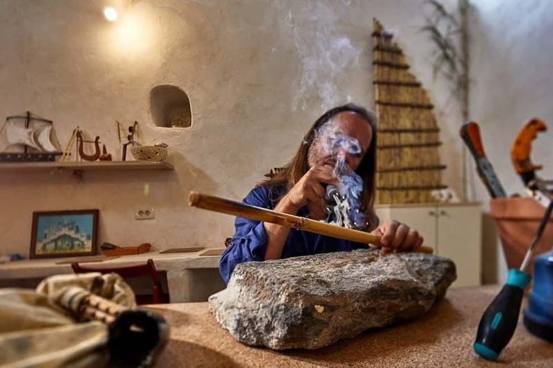 Santorini: A Mythical Musical Experience - Adding the ancient Greek pipe workshop