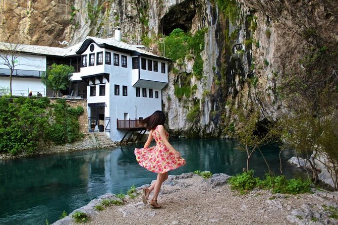 Sarajevo: Mostar, Konjic, Dervish House, Pocitelj & Kravica Falls - Počitelj and the climb to its hilltop fort
