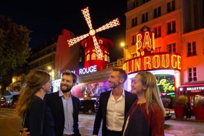 Seine Dinner Cruise, Eiffel Tower Access and Moulin Rouge Show