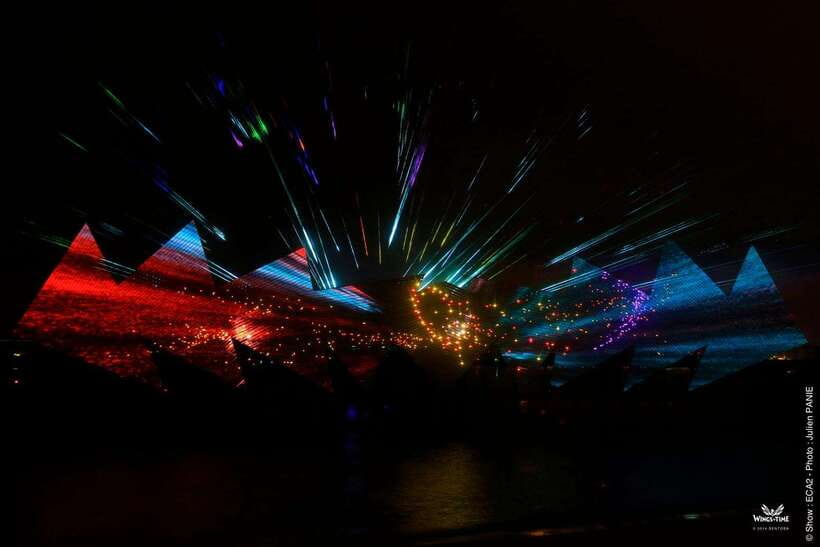 Sentosa: Wings of Time Show with Fireworks - From the Silk Road to the Industrial Revolution