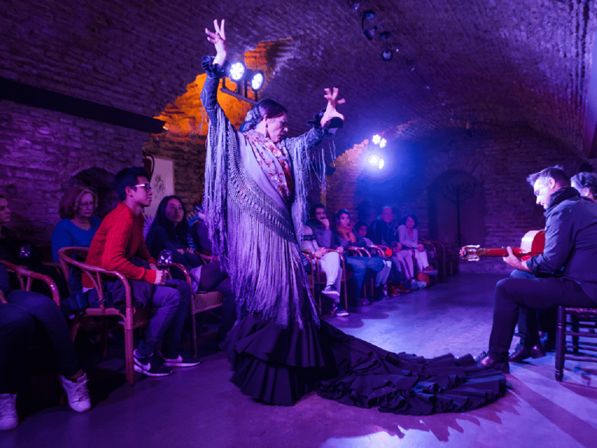 Seville: Flamenco Dreams Show with Drink in an Arabic Vault - Key points to know before booking