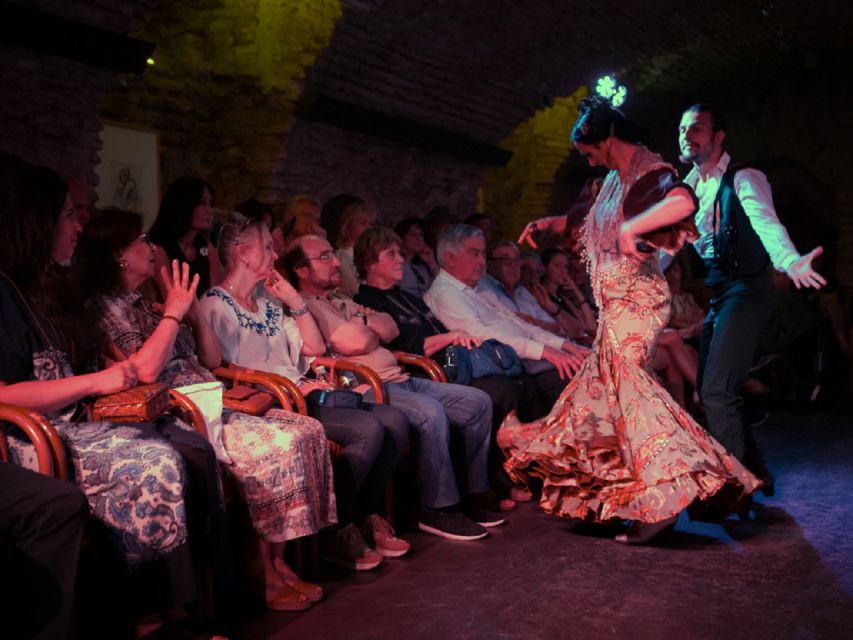 Seville: Flamenco Dreams Show with Drink in an Arabic Vault - The value of two rows of seats