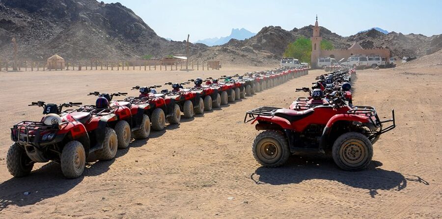 Sharm El Sheikh: Quad bike, Safari, Camel With Dinner & Show - Dinner beneath the desert sky