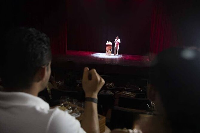 Show Mayahuel + Tequila Tasting - The tequila tasting after the curtain