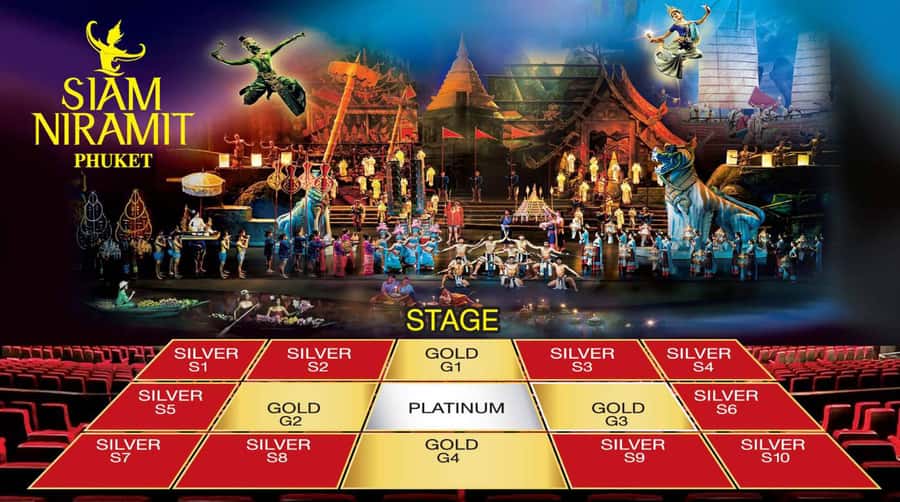 Siam Niramit Phuket Show Ticket with Dinner & Transfers - Dinner at the Thai-Western buffet