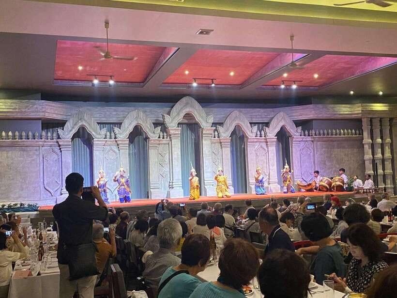 Siem Reap: Apsara Dance Show & Dinner with Tuk-Tuk Transfers - Value at $29 per person