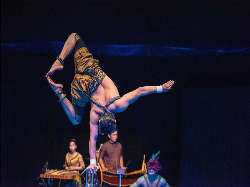 Siem Reap: Phare, Cambodian Circus with Tuk-Tuk Transfers - Inside the one-hour performance