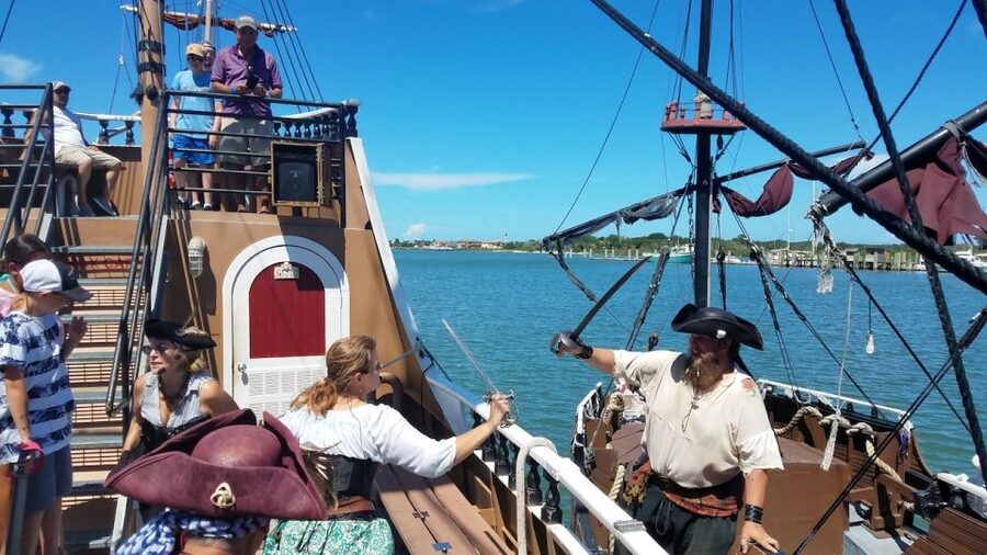 St. Augustine: Treasure Hunt Cruise with Onboard Show - A pirate show built for the water