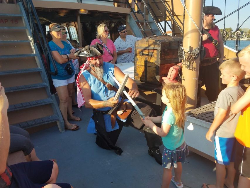 St. Augustine: Treasure Hunt Cruise with Onboard Show - Sword fights, cannon fire, and a child-sized mission