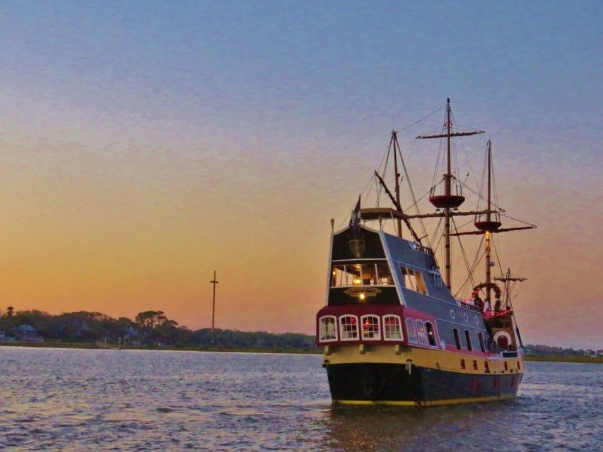 St. Augustine: Treasure Hunt Cruise with Onboard Show - From the marina to the Matanzas River