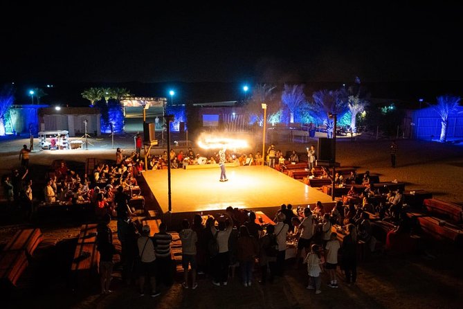 Standard Desert Safari, camel ride, BBQ Dinner, Belly Dance Show, Pick & Drop - Optional quad biking and extra spending