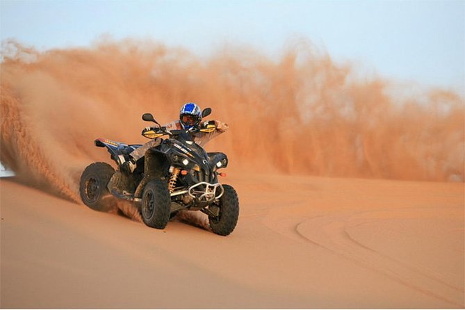 Sunset Desert Safari Dubai with Belly Dance & BBQ Dinner - Camel riding and sandboarding