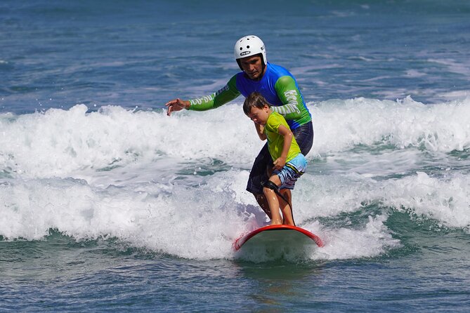 Surfing Experience in Cabarete Dominican Republic - The first water session, about 40 minutes of practice