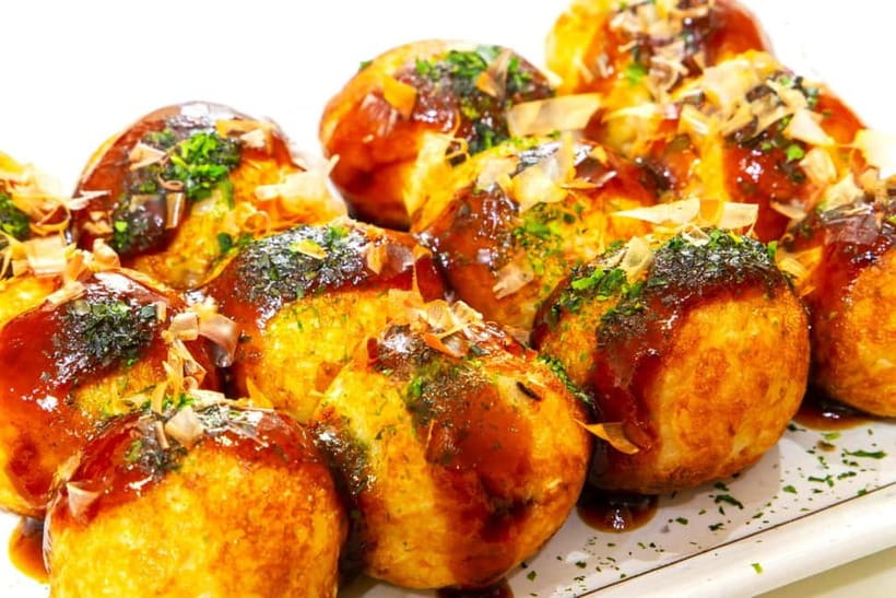 Takoyaki cooking experience in Kabukicho, Shinjuku - A good food stop for families