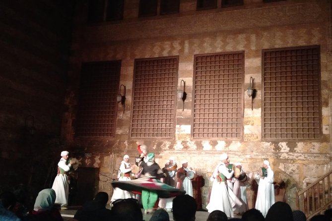 Tanoura & Spiritual Dervish show in Wekalt El-Ghory Cairo - Watching the colorful Tanoura performance