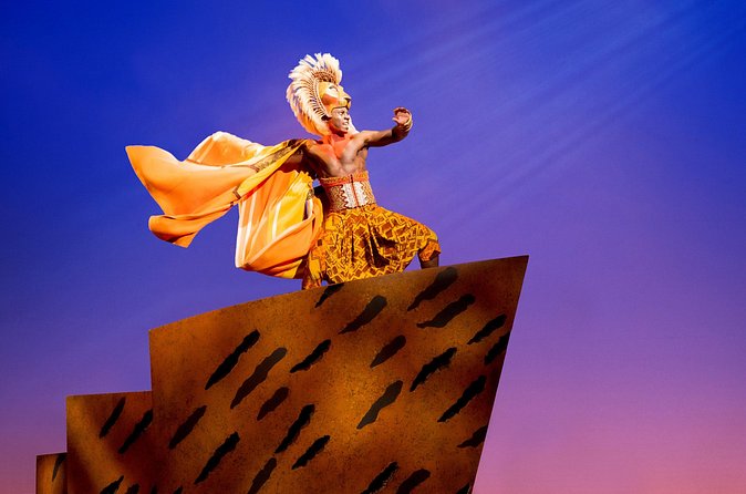 The Lion King On Broadway Ticket - Timon, Pumbaa, and the comic middle
