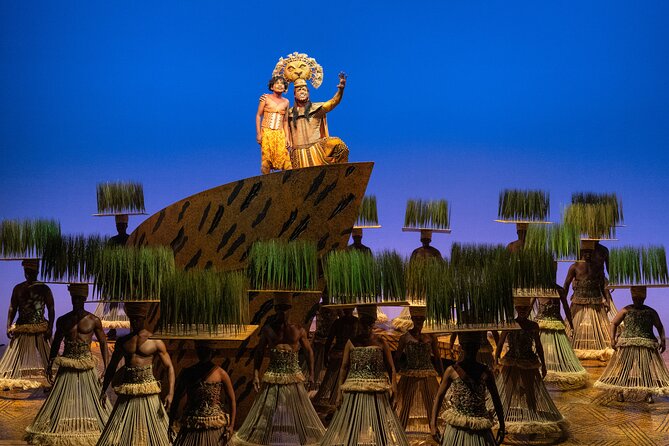 The Lion King On Broadway Ticket - The songs, singing, and live performance