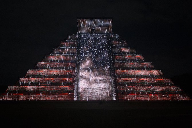 The majestic night show of kukulkan in Chichen Itza Valladolid & Cenote included - Why the night show is the centerpiece