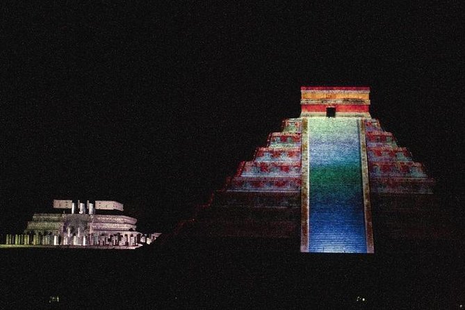 The majestic night show of kukulkan in Chichen Itza Valladolid & Cenote included - English service is the biggest practical concern
