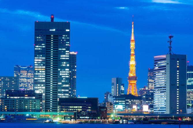 Tokyo Bay Yakatabune Dinner/Day Cruise with Japan Show and Drinks - Rainbow Bridge and the open deck