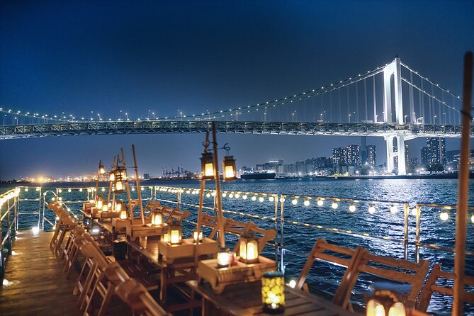 Tokyo Bay Yakatabune Dinner/Day Cruise with Japan Show and Drinks - Odaiba’s Statue of Liberty