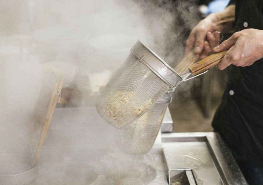 Tokyo: Easy Ramen Cooking Experience in Kabukicho, Shinjuku - Eating the ramen you made