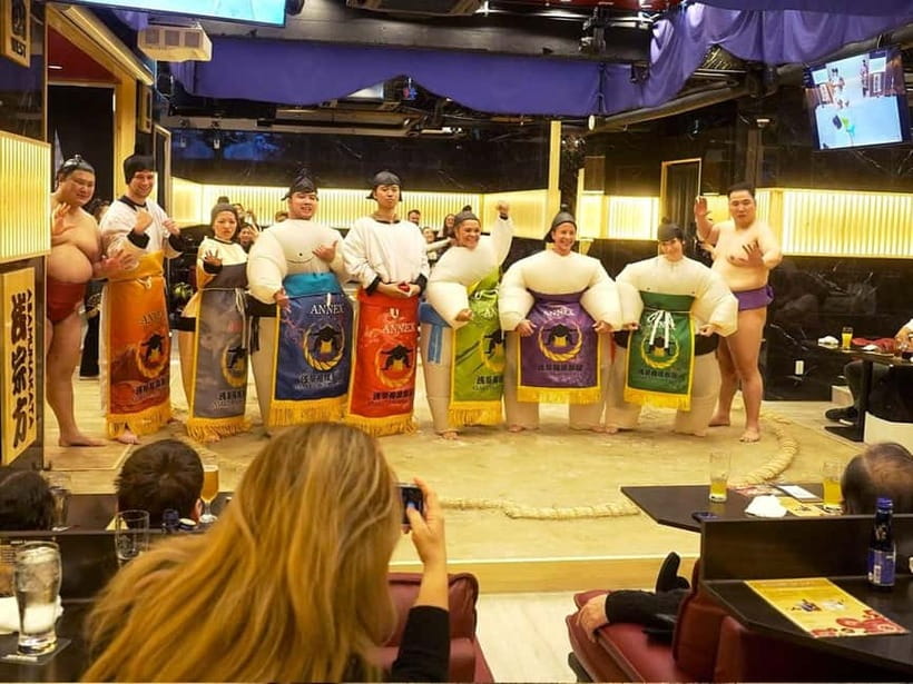 Tokyo:Luxury Sumo Show Experience & Japanese cuisine & Drink - The Annex setting and seating choices