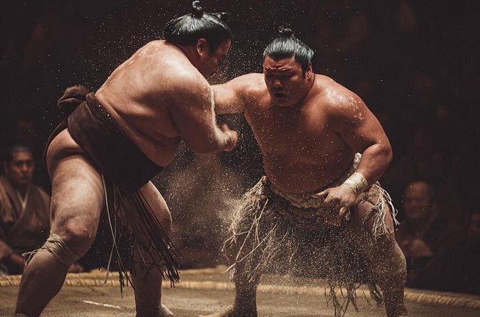 Tokyo Shinjuku Sumo Show & Experience with Photo - Stepping onto the dohyō
