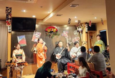 Traditional Asakusa Music Show with Dinner