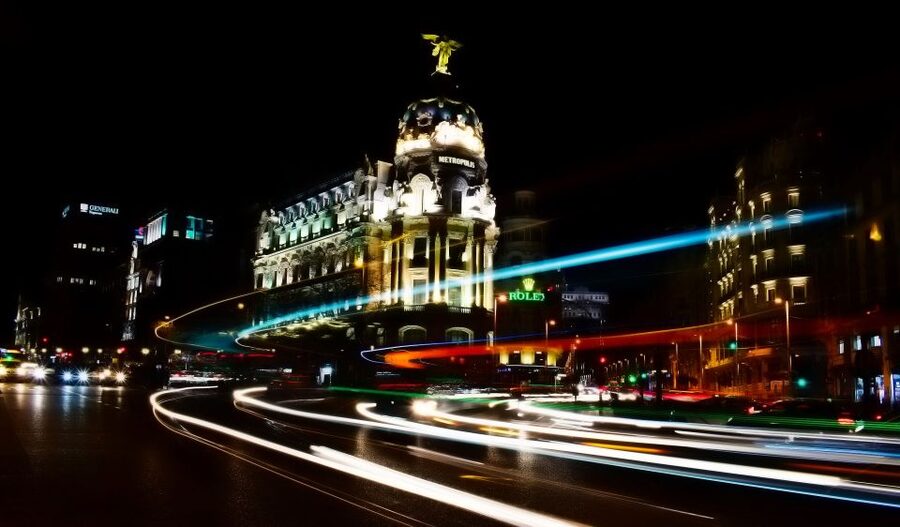 Tonight Madrid with optional Flamenco Show - The Prado façade and the Golden Triangle of Arts