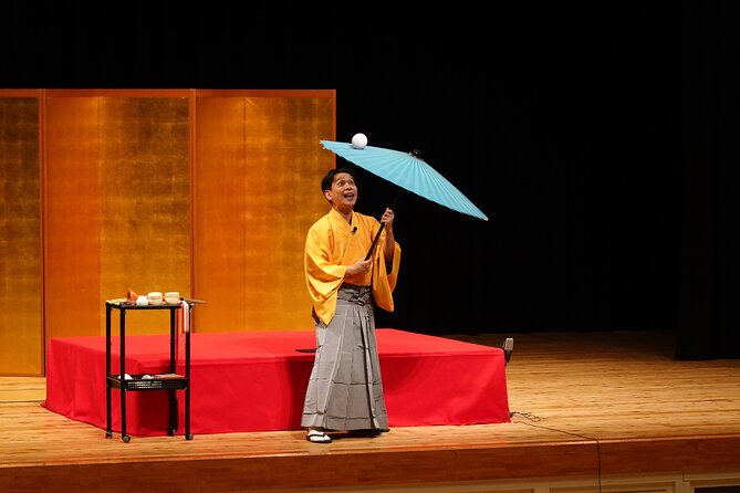 Traditional Japanese Comedy, Juggling & Magic Live Show in Tokyo - Three Japanese stage arts in one compact show