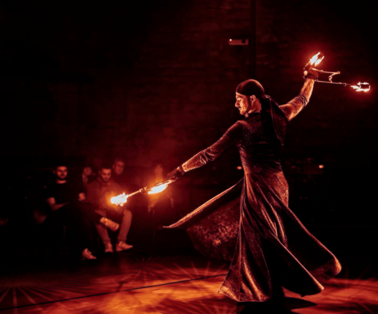 Turkish Dance Show at Hodjapasha Cultural Centre in Istanbul - Costumes, music, and close-up choreography
