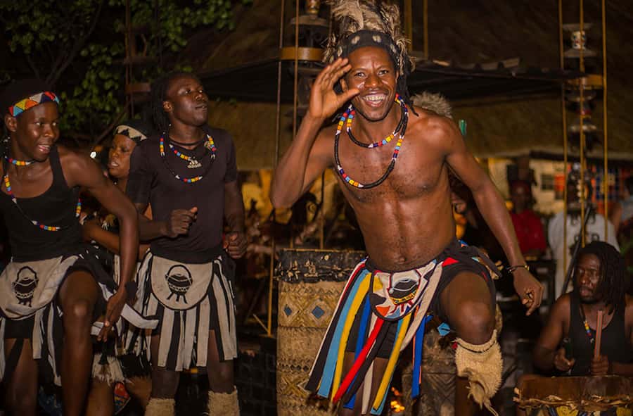 Victoria Falls: Boma Dinner and Drum Show - A four-part meal with game meats and local staples