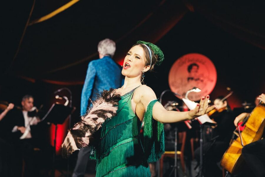 Vienna: Johann Strauss Dinner Show at the Prater - The four-course Austrian menu at your table