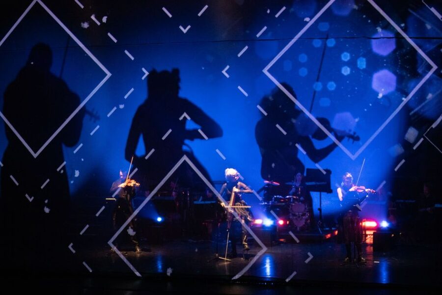 Vivaldianno The Show in Theatre Hybernia - The opening: Vivaldi, Venice, and a room filled with images