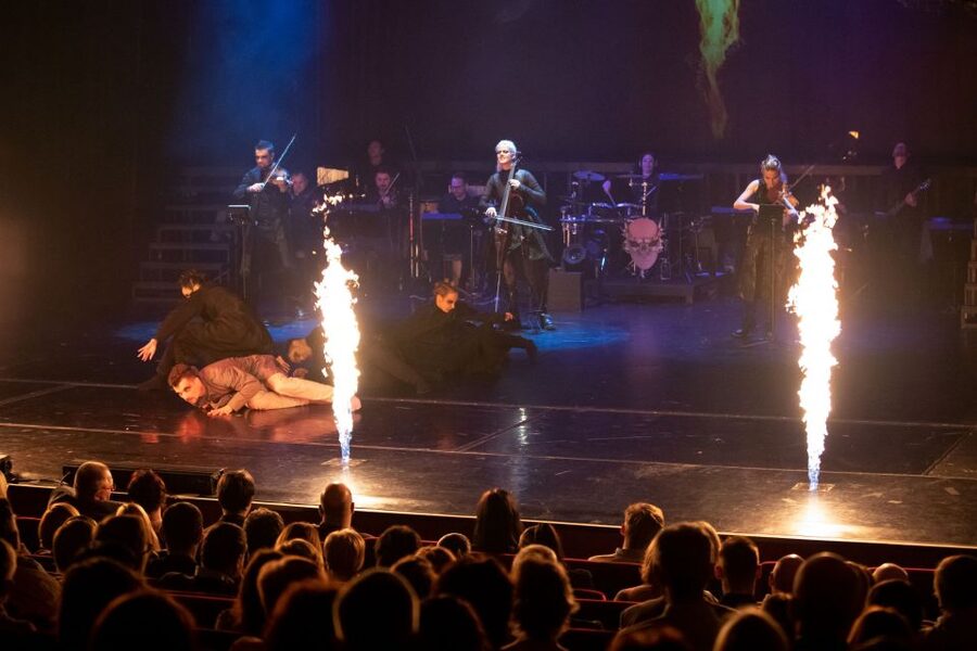 Vivaldianno The Show in Theatre Hybernia - The musicians: classical skill inside a modern production
