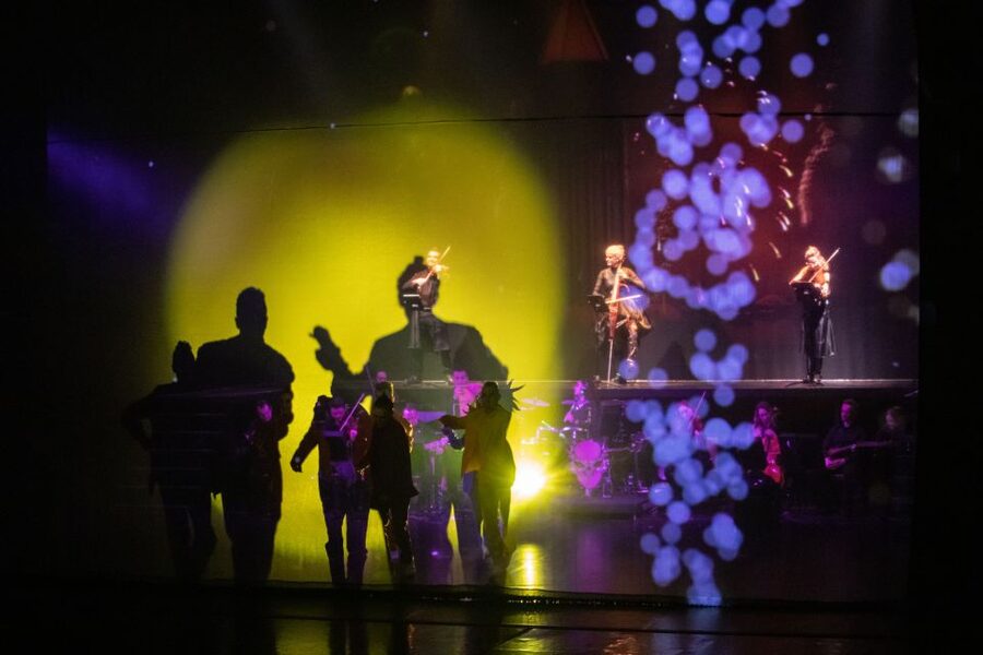 Vivaldianno The Show in Theatre Hybernia - How the special effects affect your choice of seat