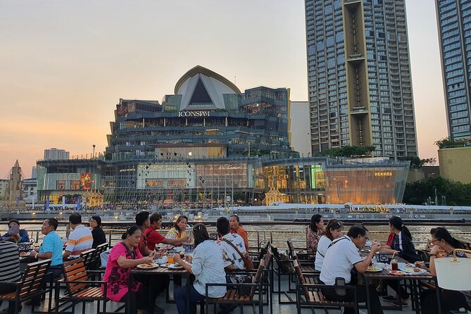 White Orchid Sunset Dinner Cruise Calypso Ladyboy Cabaret Show - Starting at Asiatique before the 5:00 pm boat