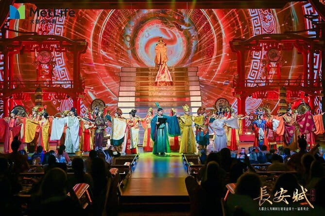 Xi'an Tang Dynasty Music Dance Show or Dinner Show with Transfer - The dumpling banquet with more than 12 styles