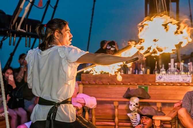 Yo Ho Pirate Show at Sunset, Dinner and Legends on the High Seas - Boarding at Cabo Marina at 6:00 pm